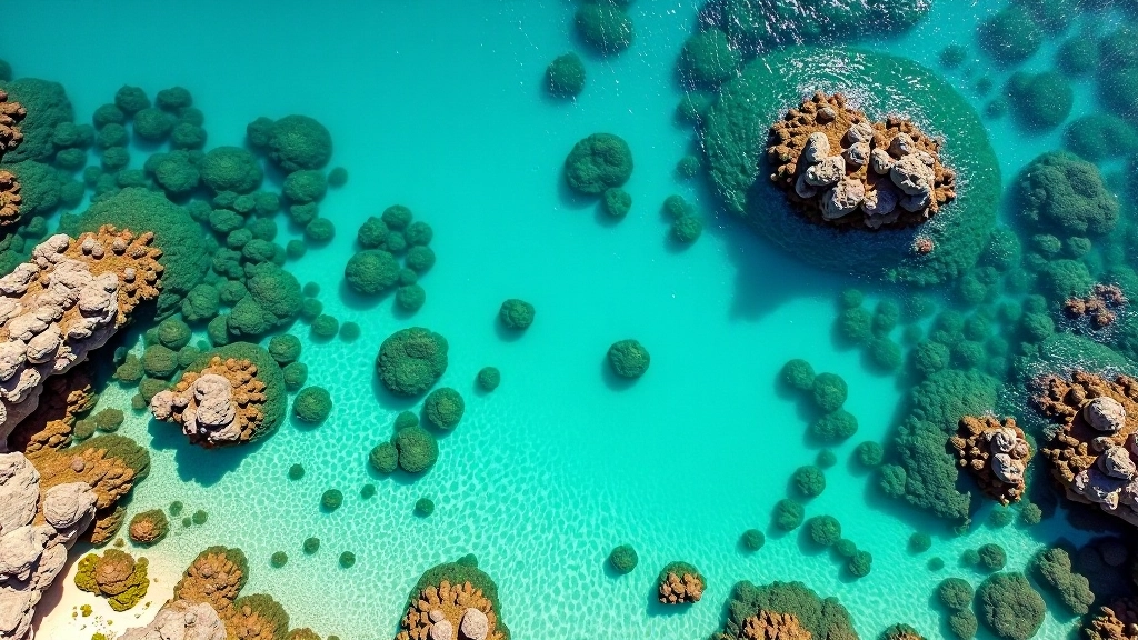 Hermosas pozas de marea y playas coralinas en Cabo Rojo con aguas turquesas